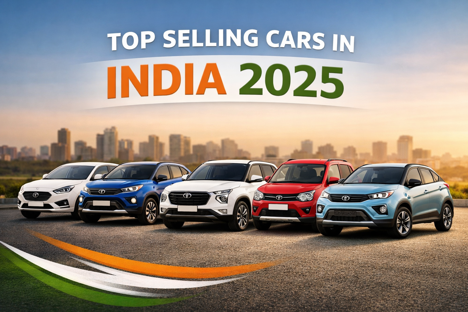 Top selling cars in India 2025 ranked by sales